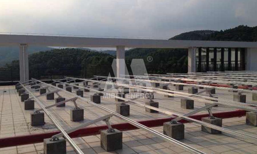 ballasted solar racking