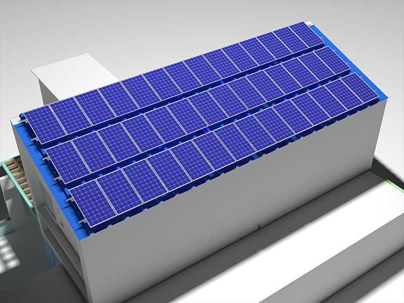 supports solaires pour toit en tuiles