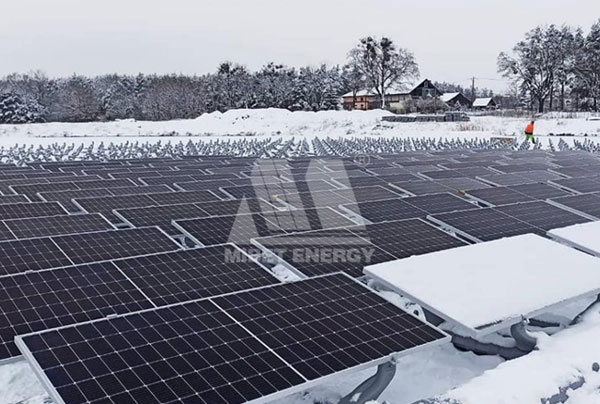 Le système photovoltaïque flottant Mibet Energy contribue au développement vert de la Pologne