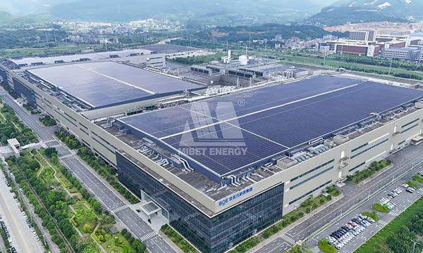 Mibet fournit un système de ballast pour le projet solaire sur toit de 22 MW de BOE