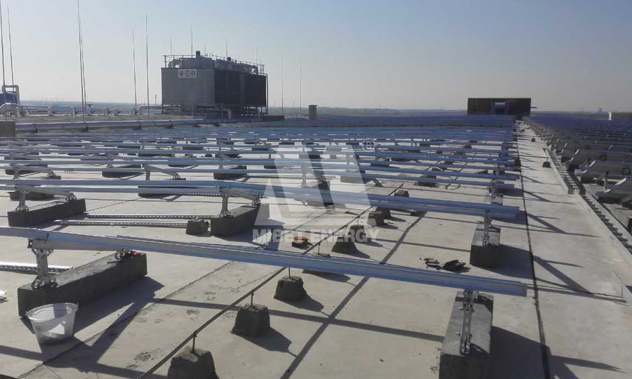 structure de montage sur le toit en Chine
