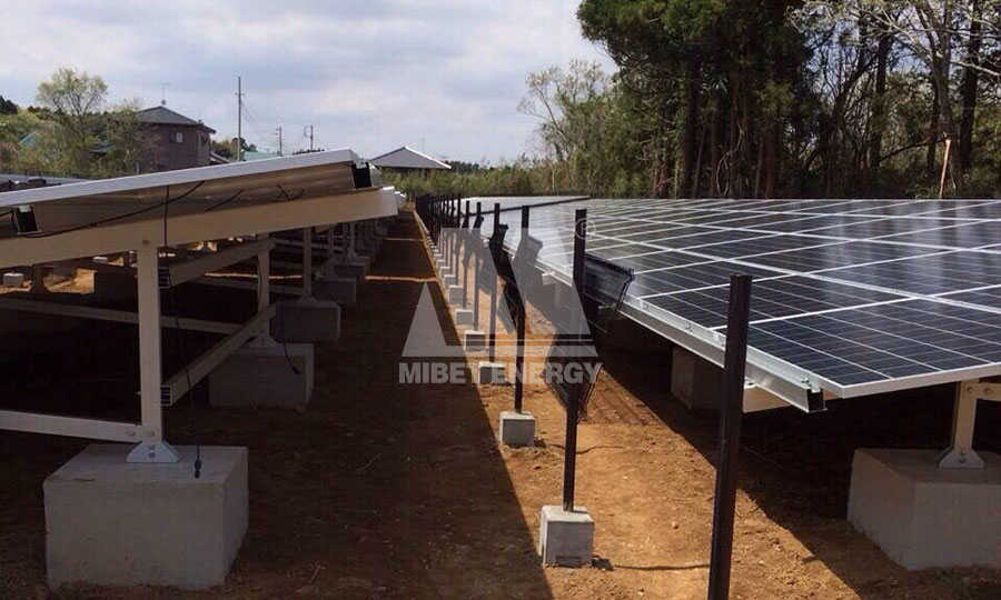 systèmes de montage solaires photovoltaïques au japon
