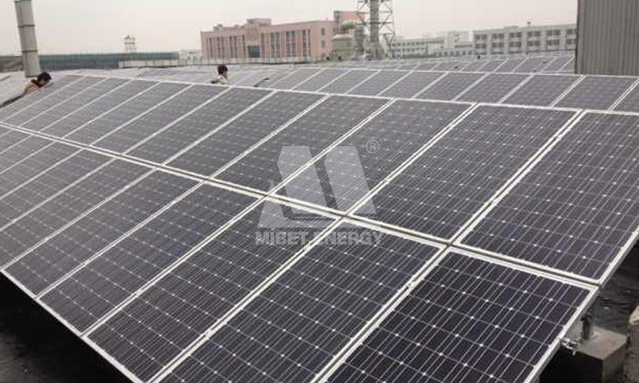 systèmes de montage de toit de panneau solaire en Chine