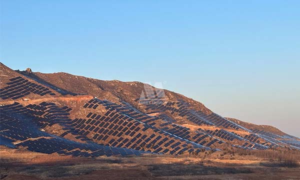 Supports en acier au carbone de Mibet pour le projet Huludao 80MW