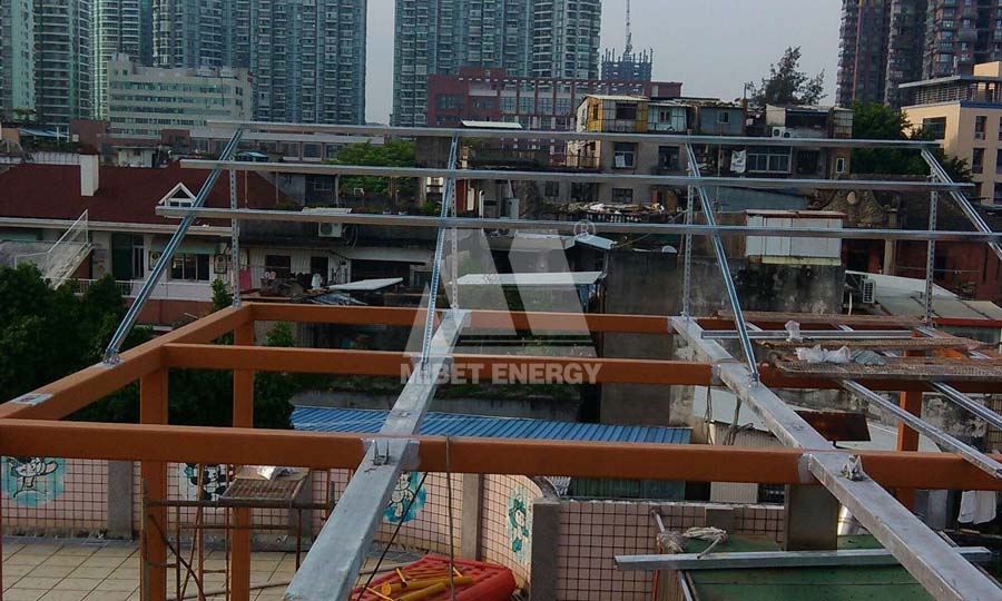 supports de montage sur le toit en Chine